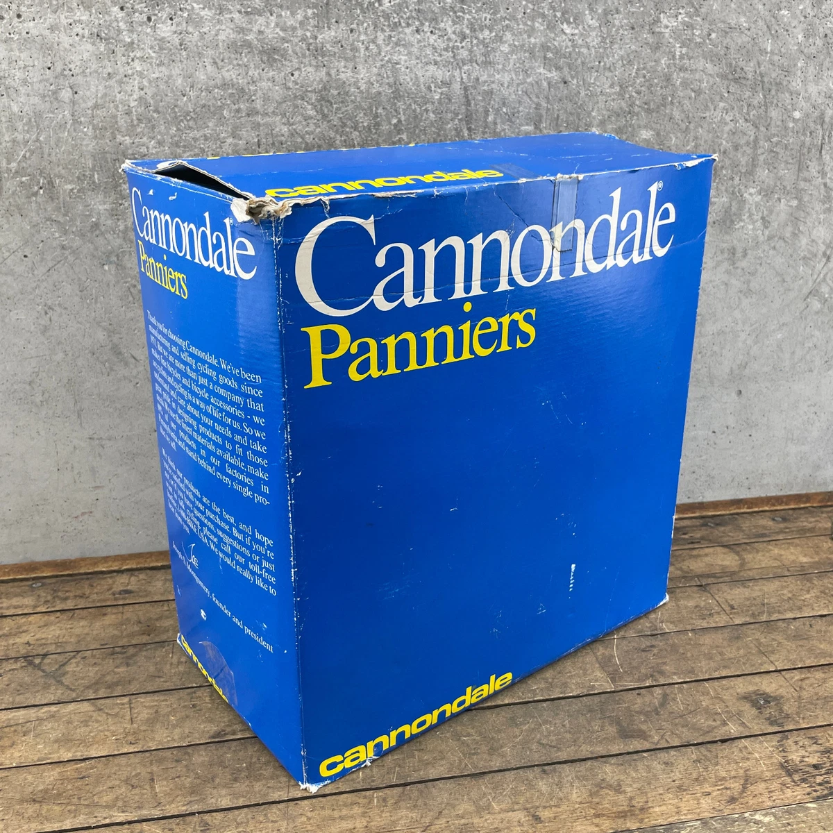 Vintage cheap cannondale panniers