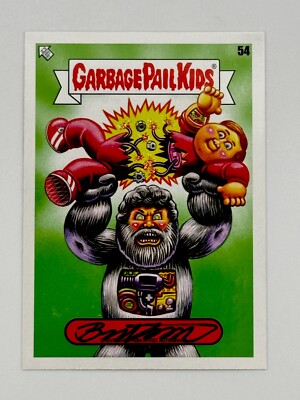 Garbage Pail Kids InterGOOlactic Mayhem #54 SI BORG Brent Engstrom Auto /75