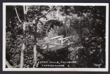 1910-20 RPPC LERRY MILLS TAL Y BONT CARDIGANSHIRE