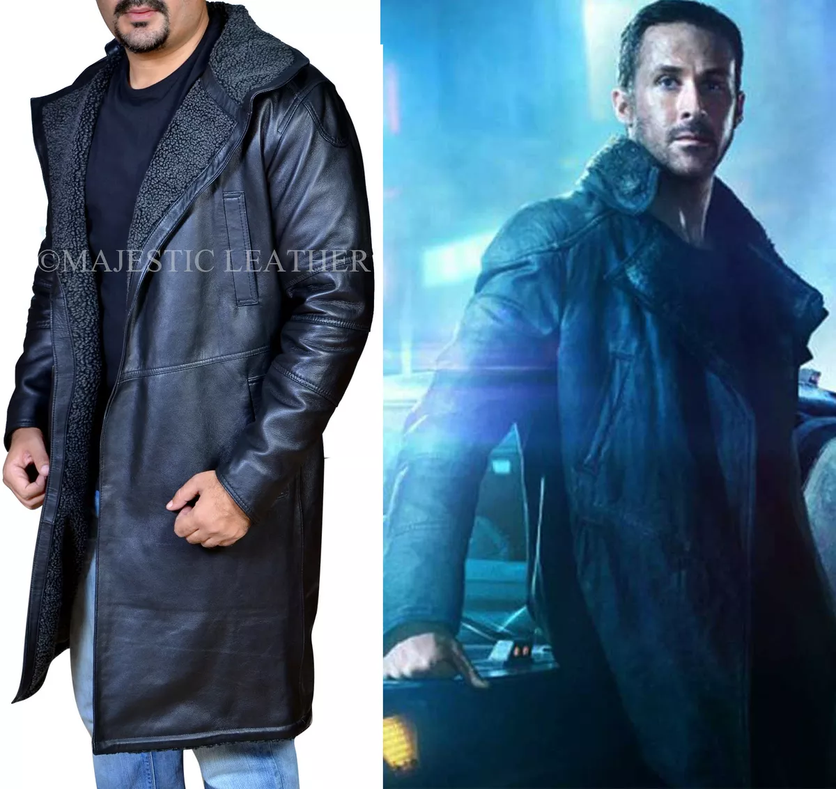 Ryan gosling shearling jacket store