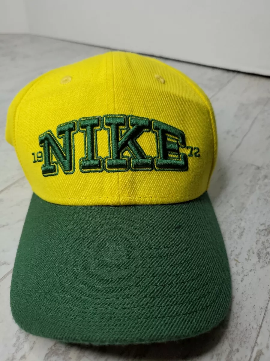 Nike Legacy 91 Hat 1972 yellow and green golf baseball ballcap eBay