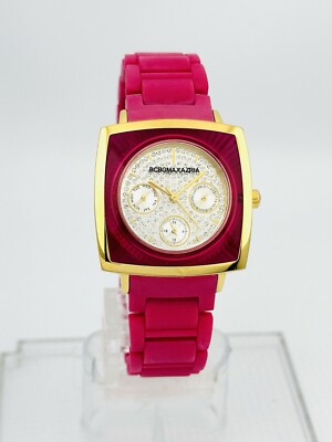 BCBG Max Azria Muse Watch Great Modern Stainless Steel Mens Heavy BCBG Maxazria Wrist  main image 2