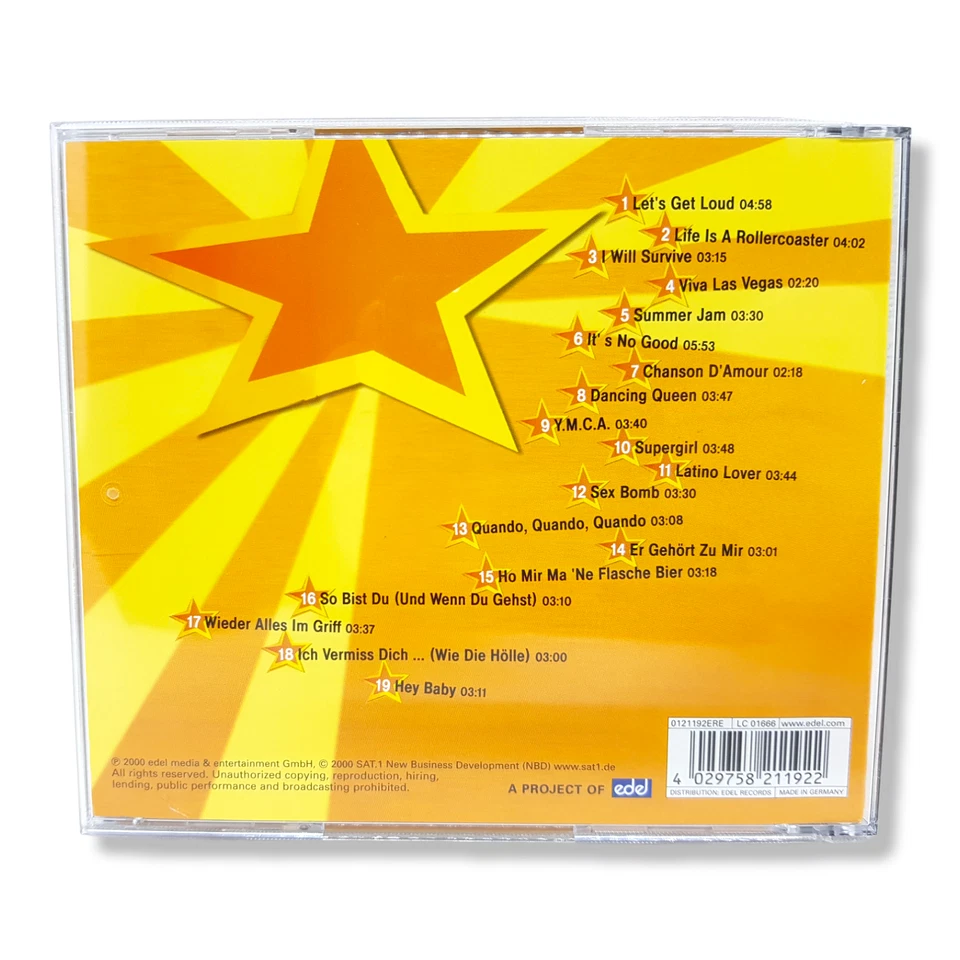 Helgas Morning Star Karaoke CD Lets Get Loud Dancing Queen Sex Bomb YMCA 2000 - Bild 2 von 3