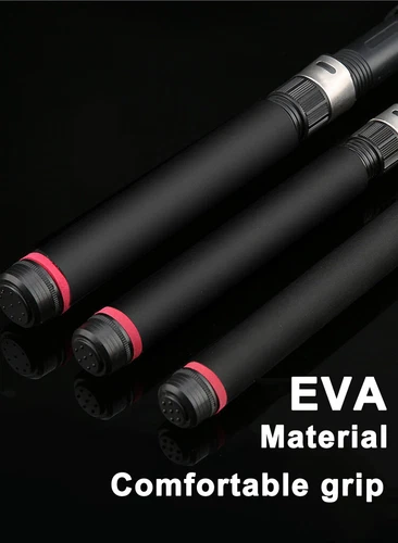 2.0FT Fishing Rod Strong Support Carbon Fiber Portable Stretchable Lightweight - Picture 4 of 12