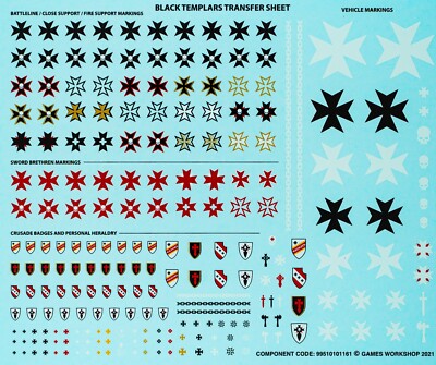 Warhammer 40k Black Templars Sword Brethren Squad Box Set BITS multi-listing