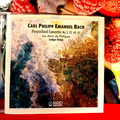 C.P.E. Bach (1714-1788) Cembalokonzerte (WQ 3 & 32 & 44 & 45)