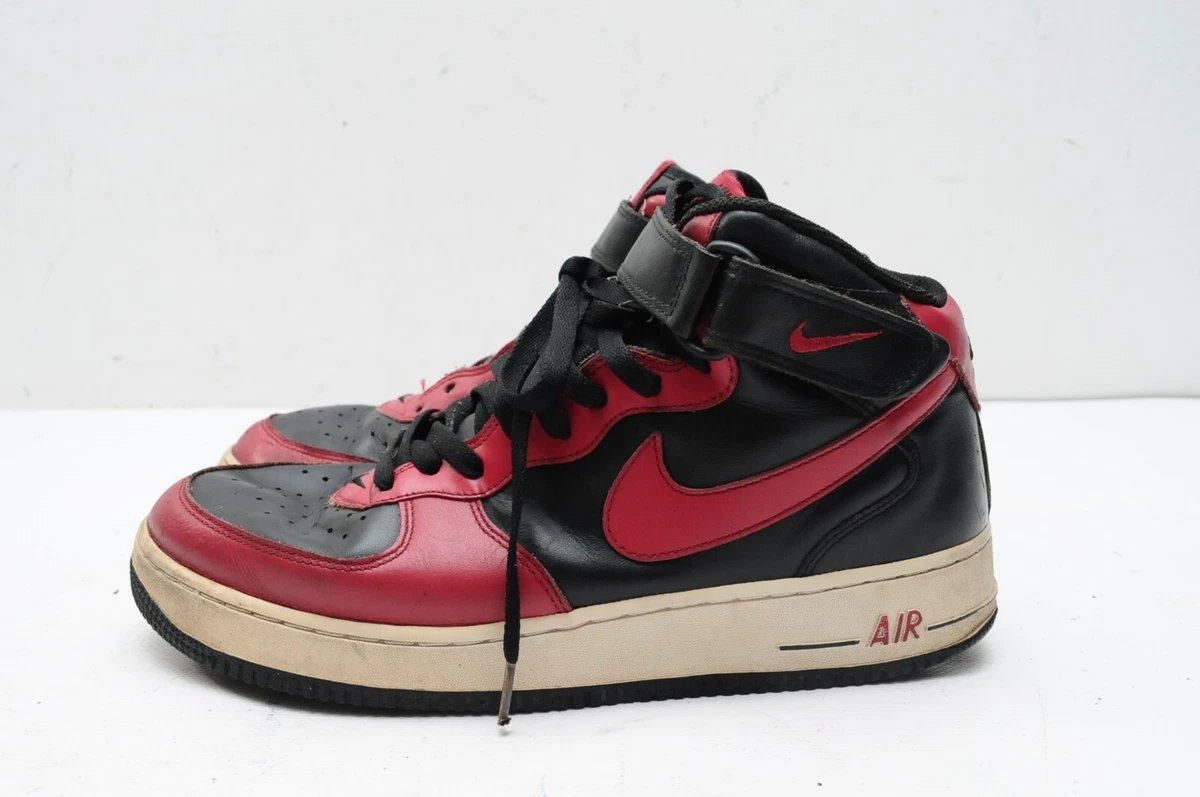 Nike Air Force 1 Mid Black Varsity Red SZ 14 Nike Air Force 1 Mid Black Varsity Red SZ 14 | Mercari main image 2