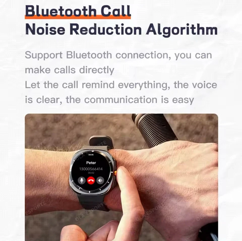  Watch 7 Ultra Smart Watch Men Outdoor Sport Man IP68 Upgraded Smartwatch - Image 3 of 4