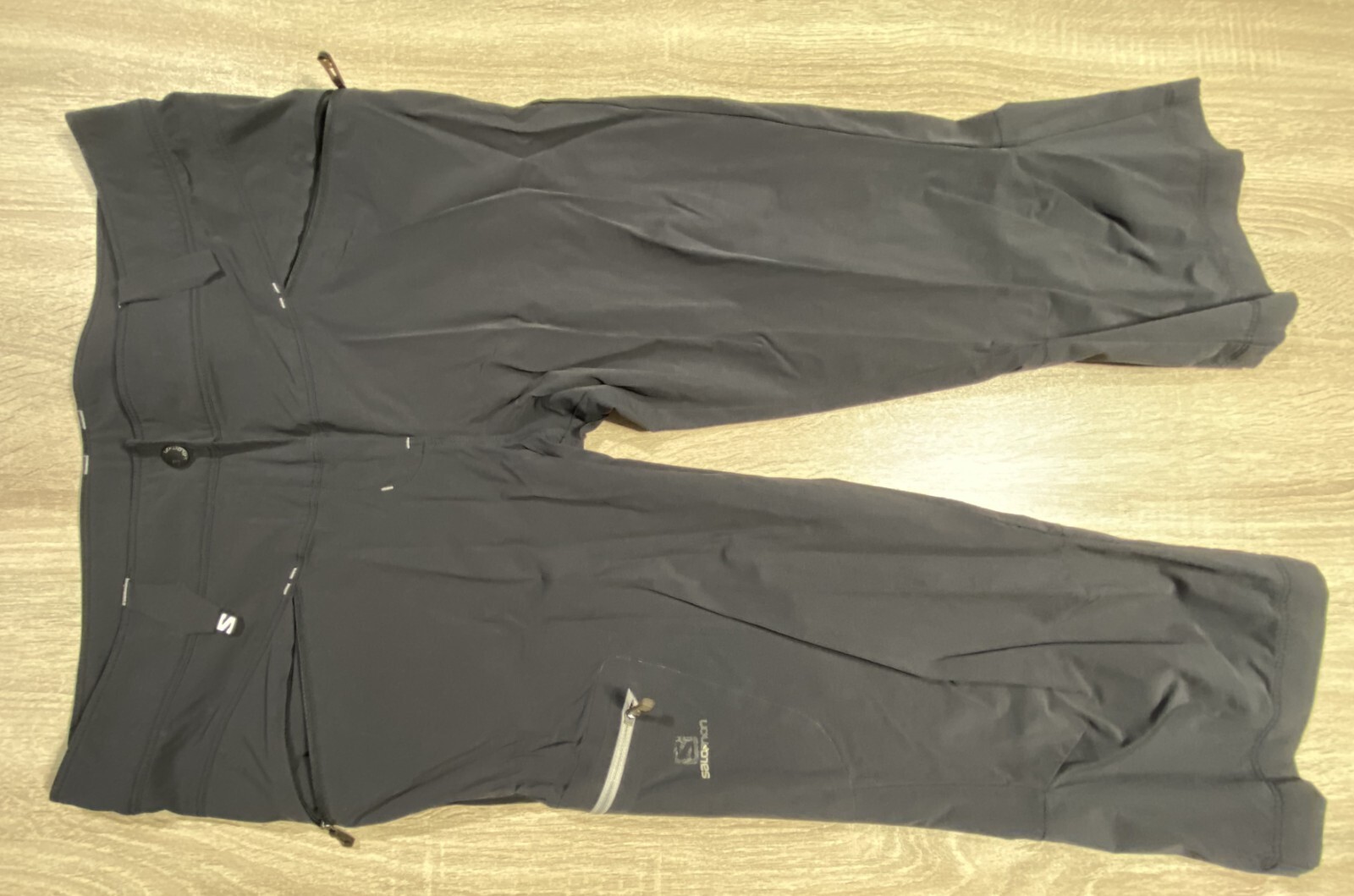 Salomon pantaloncino donna elasticizzato nero CLIMAWIND 7 8 taglia 42