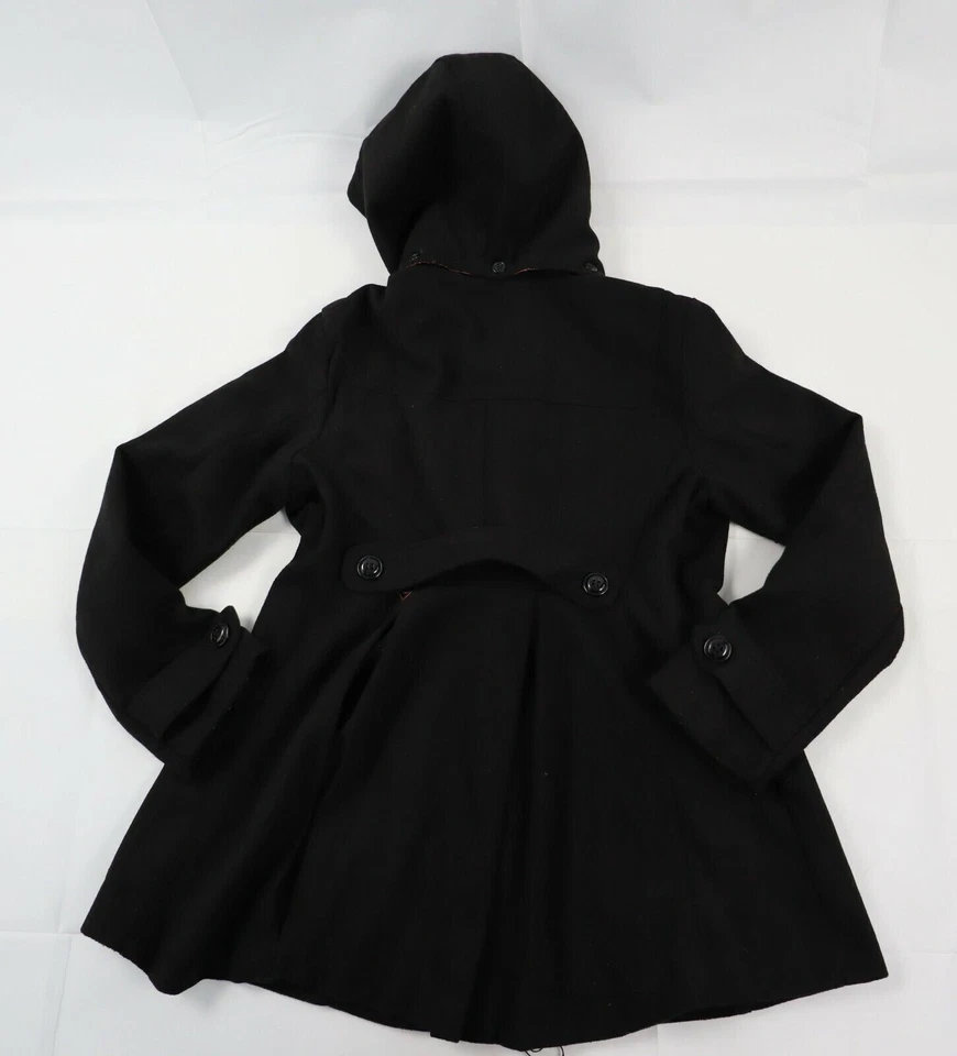 Кукольный домик женщин Sz L (большой) пряжка переднее пальто съемный капюшон перевернутые складки - Изображение 2 из 4