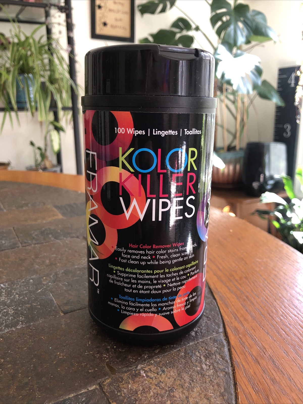 FRAMAR Kolor Killer Wipes &acirc;&euro;&ldquo; Hair Dye Remover Hair Color Remover &acirc;&euro;&ldquo; Wipes D...