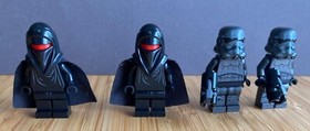 Star Wars Lego minifigures set 75079 2 Shadow Guards and 2 Shadow Stormtroopers