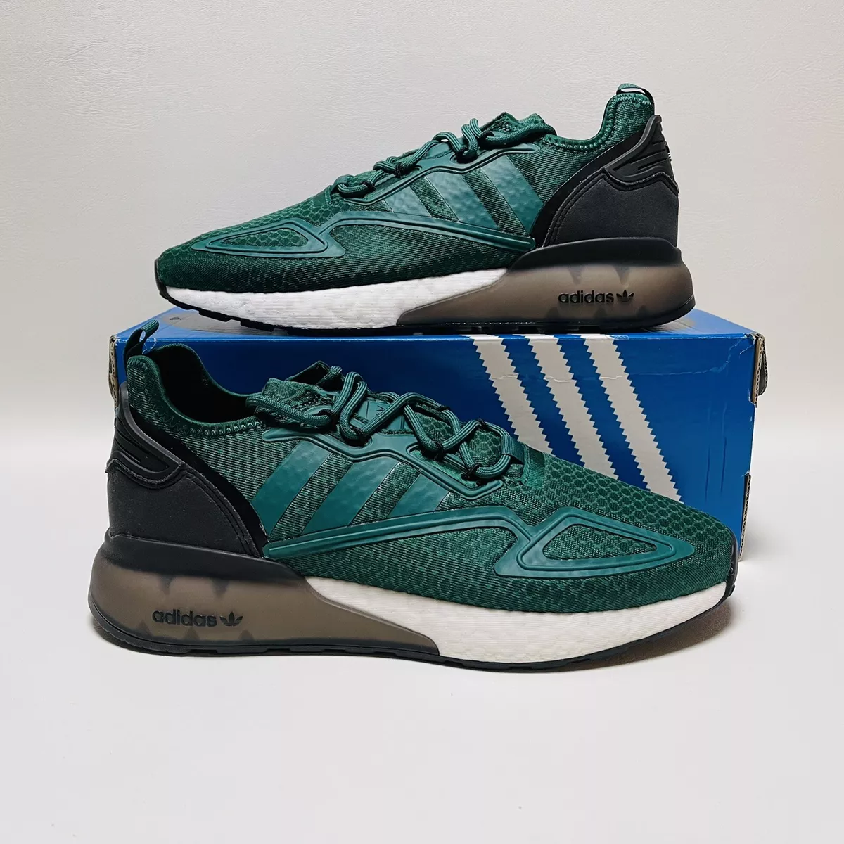 Adidas zx 2k sales boost mens Green