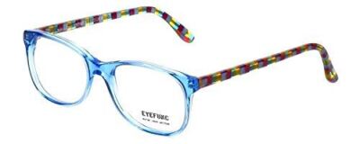 Eyefunc European Designer Eyeglasses Frame 8072-90 in Blue&Multi