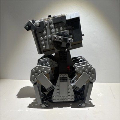 LEGO Star Wars AT-ST Walker inc omplete Set Gray Black Custom Build