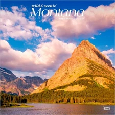 Montana Wild & Scenic | 2026 12x24" (Hanging) Wall Calendar | Plastic-Free