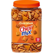 Chex Mix Cheddar Savory Snack Mix, Salty Snac...