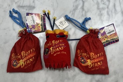 Harry Potter 2000 Bertse Bott s Beans 2 Bags Plus Keychain New With Tags