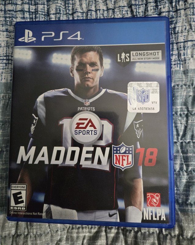 EA Sports PS4 Game Lot: Madden NFL 15 & 18 + UFC, Blu-ray NTSC-U/C, Manual
