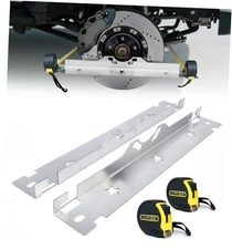 Wheel Alignment Tool with Tape Measures, Premium Stainless Steel Toe Alignment 