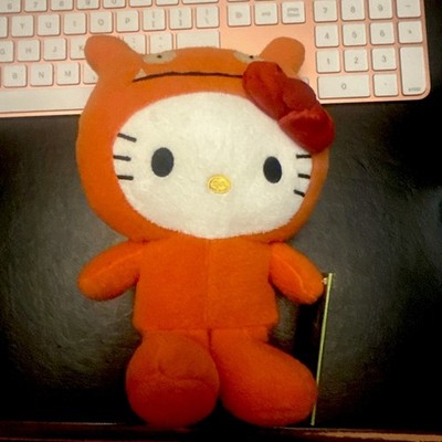   Hello Kitty x Uglydoll  Wage  Plush   Orange Costume   Rare Collab New Tags