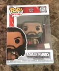 ROMAN REIGNS hard to find NEW wwe wrestling FUNKO POP! FIGURE # 131 tribal chief