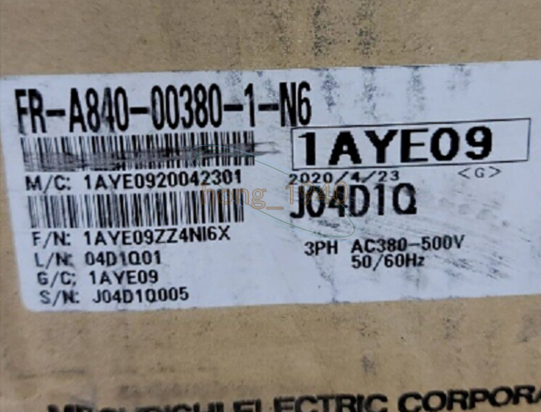 1PCS NEW Mitsubishi Inverter FR-A840-00380-1-N6
