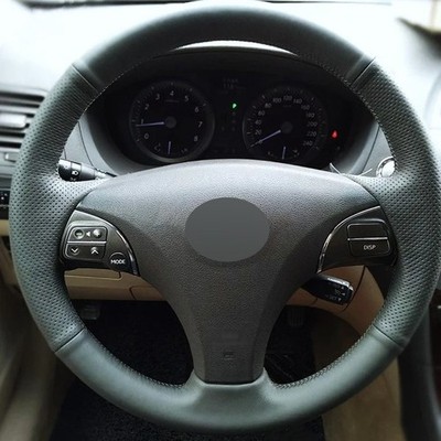 Alcantera Steering Wheel Cover Real Leather Wheel Wrap for LEXUS ES300 ES350 J