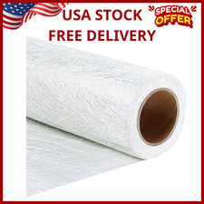 Fiberglass Chopped Strand Mat Roll 50" X 360", 1 Oz CSM Fiberglass Cloth Roll fo