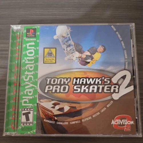 Tony Hawk's Pro Skater 2 Sony PlayStation 1, 2000, CIB