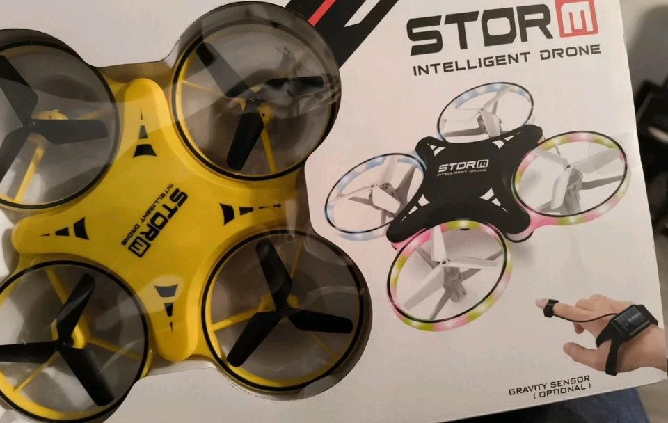 Hand controlled intelligent Drone for Kids, Somatosensory aircraft with smart .. - Image 4 of 4