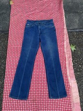 1980s Burgundy Tab Levi  s Super Clean Lovely Wash Good Size 31x30 Jeans