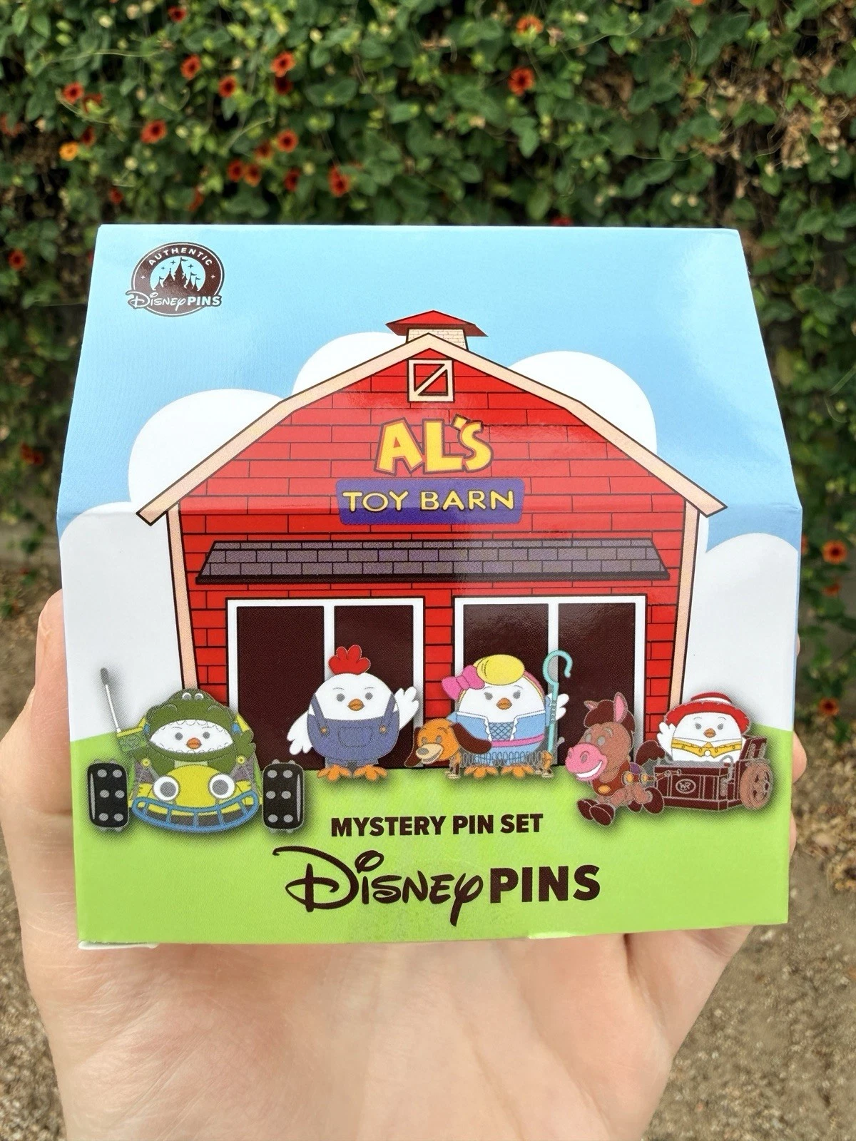 2026 Shanghai Disney Al's Toy Barn Mystery Pin Blind Pack Toy Story - 3 Pins LR