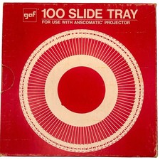 GAF 100 Slide Tray for Anscomatic Projector 35mm Carousel Vintage