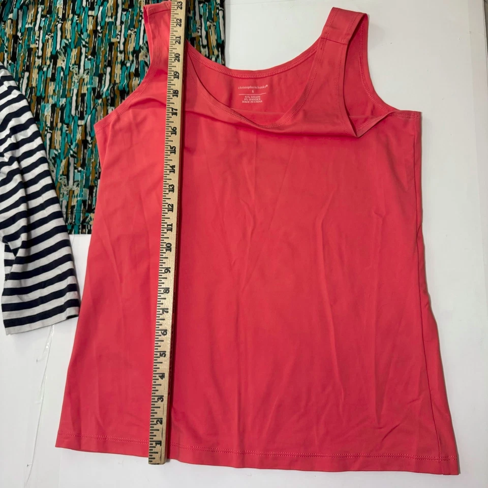 Lote de 3 Camisas S Pequeñas Para Mujer Christopher & Banks, Kasper, etc. Liquidación Foto 4 de 4