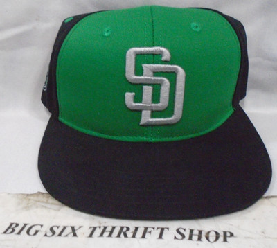 San Diego Padres Harry Potter Theme Game Exclusive Slytherin Snapback Cap Hat