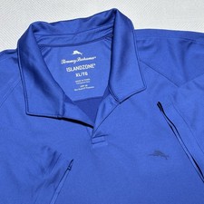 Tommy Bahama Island Zone Ace Tropic Polo Shirt Mens XL Johnny Collar Wicking