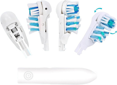 4Pcs Electric Spin Toothbrush Replacement Heads Sensitive Dual Clean Rotating Se