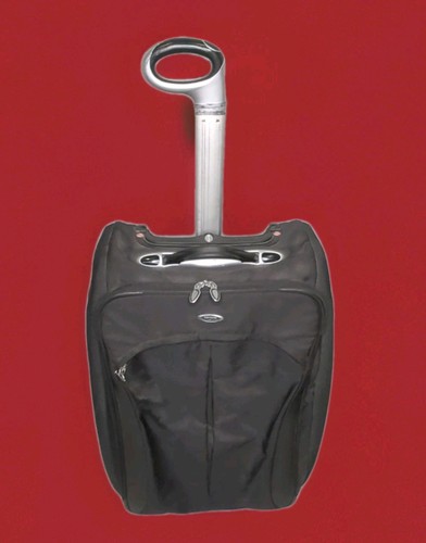 TUMI T3 Transporter Expandable 27" Trolley Suitcase Bag Black Business Travel