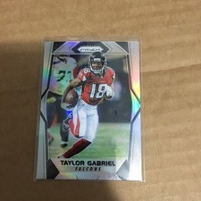 2017 Panini Prizm #191 Taylor Gabriel Silver Atlanta Falcons