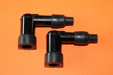 PAIR OF NGK SPARK PLUG CAPS NON RESISTOR TRIUMPH NORTON BSA
