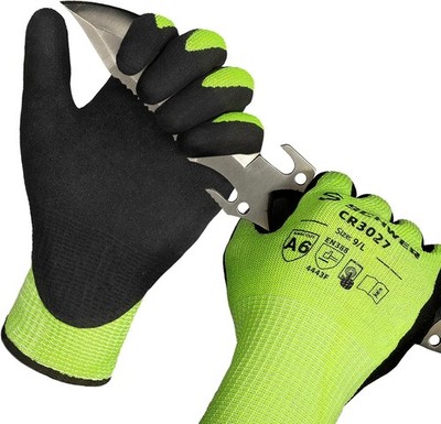 Schwer 2 Pairs Cut Resistant Gloves ANSI A6/A7 (Send Randomly) Cut Proof Work