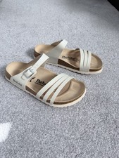 Betula by Birkenstock cream 3 Strap Sandals – UK 5 – Excellent Condition