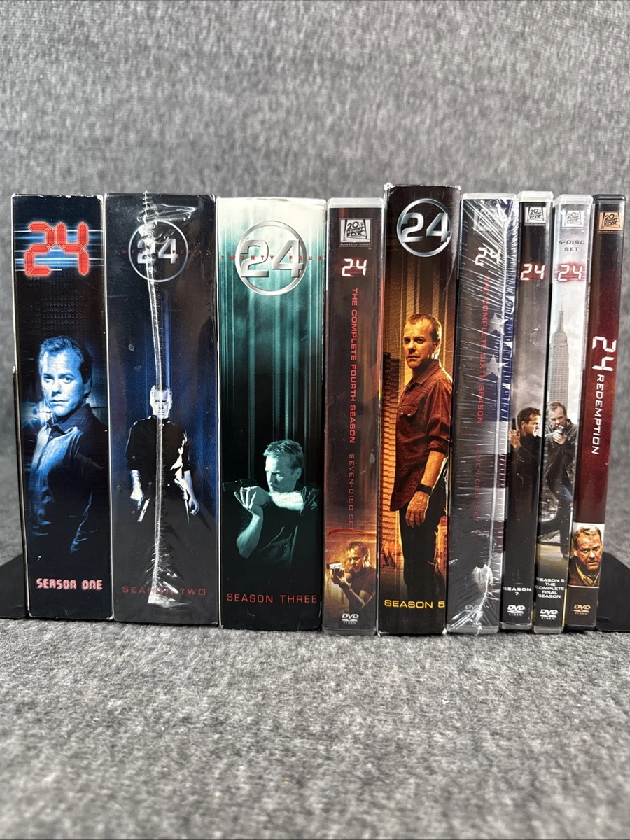 Box Set 24 (2001 TV series) Movie/TV Title DVDs & Blu-ray Discs