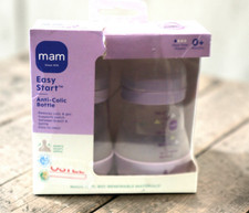 MAM Easy Start Anti-Colic Baby Bottles 0m - 5oz/2pk - Unisex