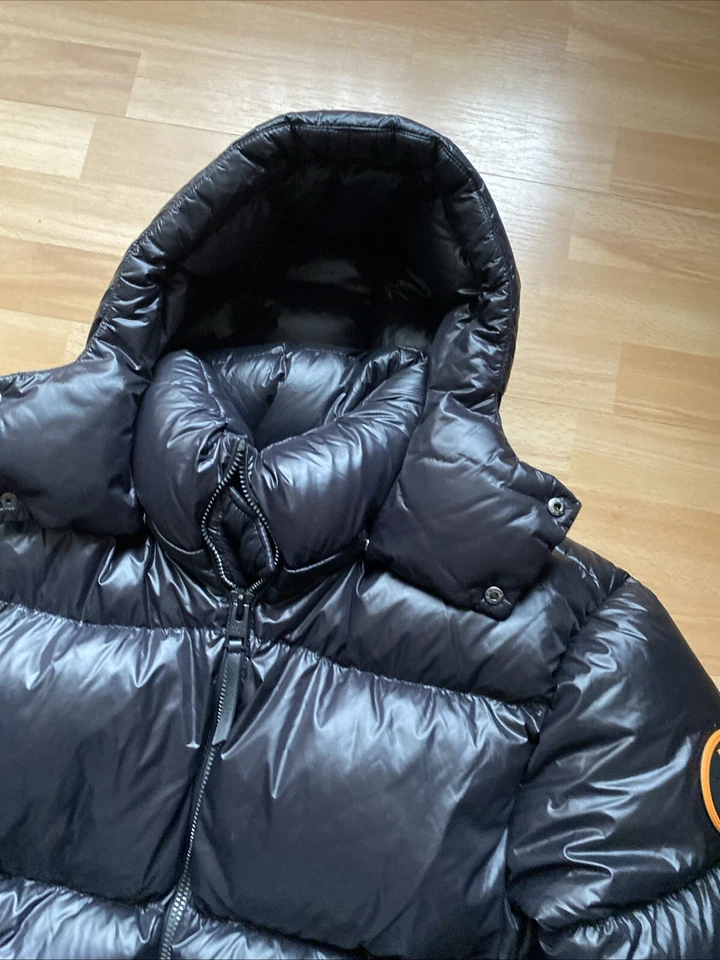 Arctic Army Men’s Puffer Coat Large Jacket Down Lined Winter Outerwear - Image 3 of 4