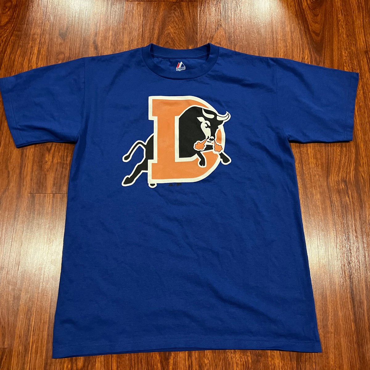 Majestic Men’s Durham Bulls Jersey Shirt Medium M Minor League Baseball