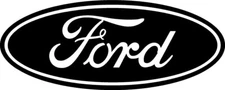 Ford Oval Decal, Sticker Script Oval, Many Colors, RACING , Truck, Car, SUV