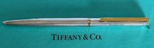 Tiffany  Co. Engine Turned Ballpoint Pen Sterling Silver 925 Vintage Germany