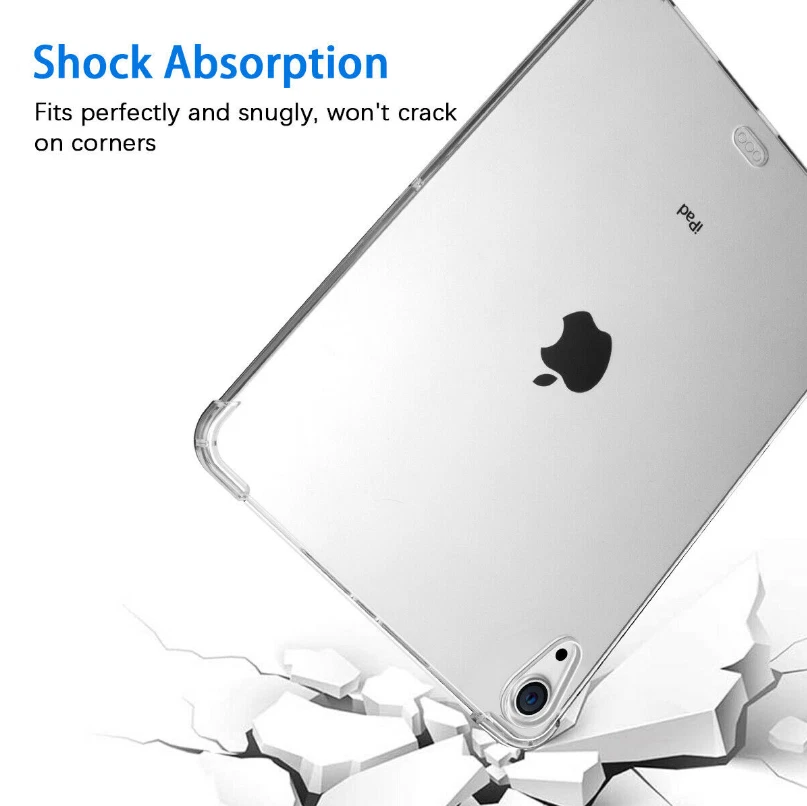 Clear Back Case Cover for Apple iPad Pro 12.9 inch 2022/2021/2020/2018/2017/2015 - Image 4 of 4